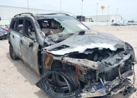 2013 Mercedes-Benz Gl 63 Amg 4Matic из США, поврежденный, VIN 4JGDF7EE4DA127536